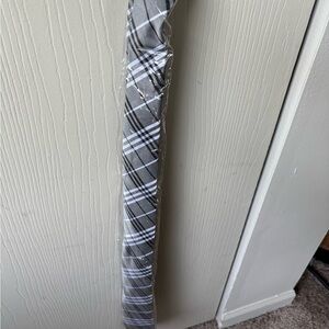 Source Unknown Gray Plaid Tie